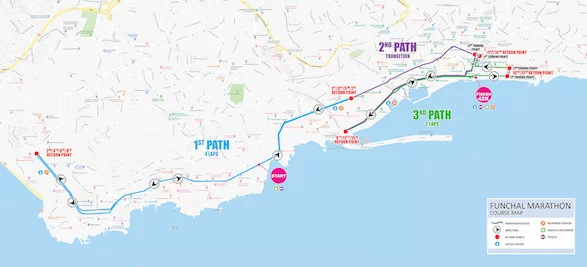 Mapa 2019 Maratona